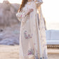 Qalamkar - 3PC Lawn Embroidered Shirt with Embroidered Net Dupatta (Unstitched)-VM260