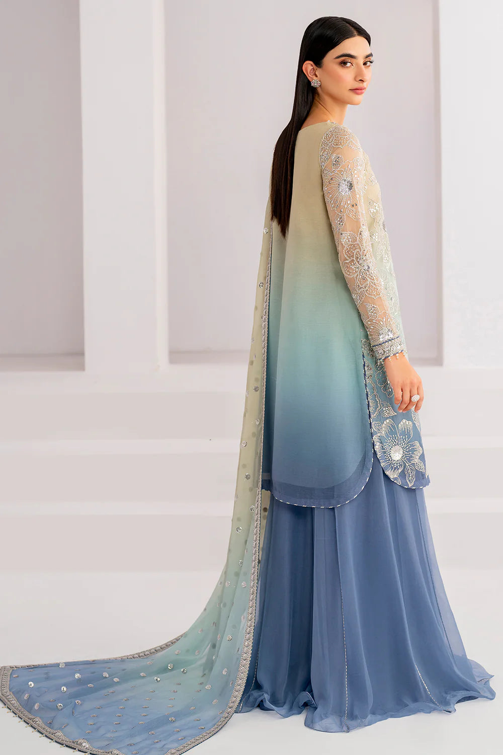 EMBROIDERED CHIFFON UC-3052-VM371