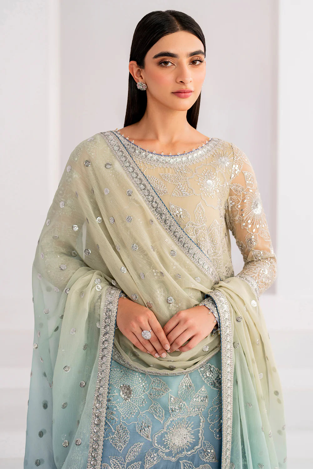 EMBROIDERED CHIFFON UC-3052-VM371