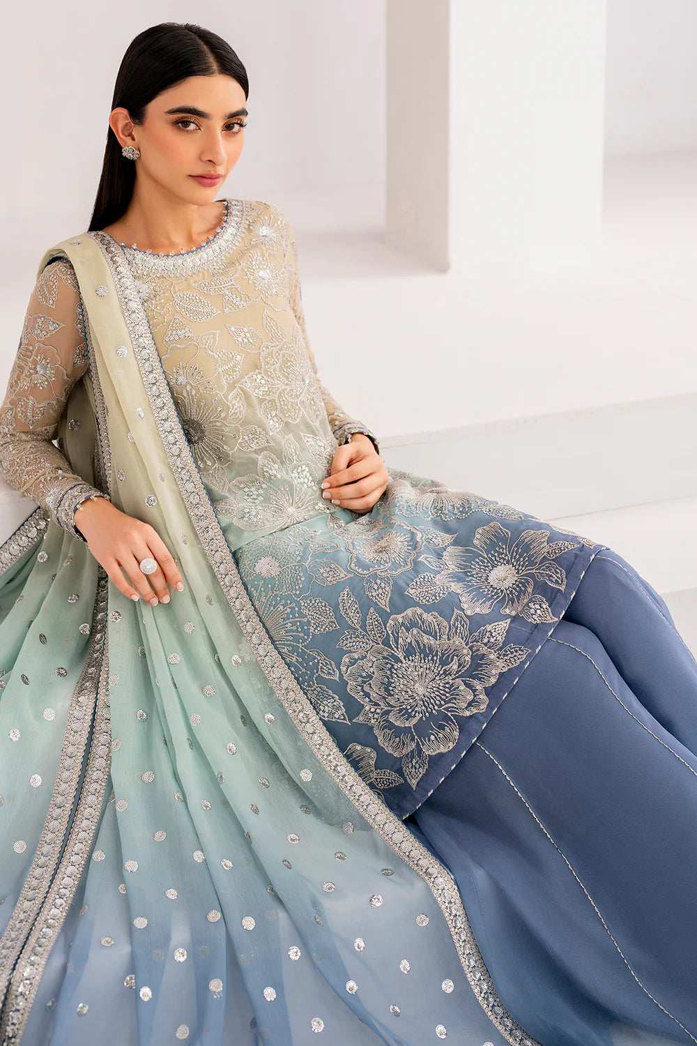 EMBROIDERED CHIFFON UC-3052-VM371