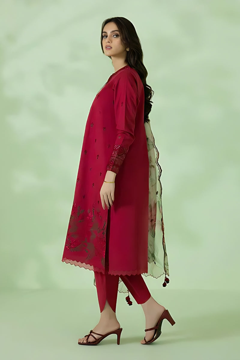 3PC-LAWN EMBROIDERED SUIT-VM3162