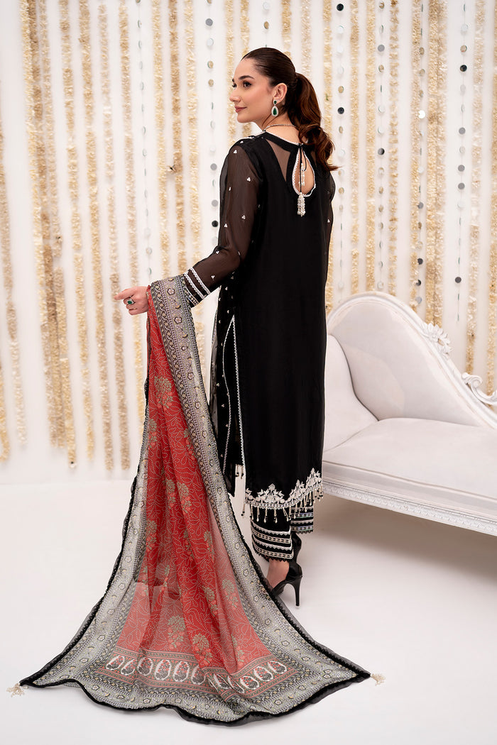3PC SILK & CHIFFON-VM366
