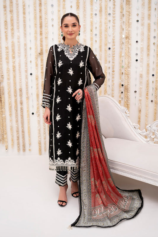 3PC SILK & CHIFFON-VM366