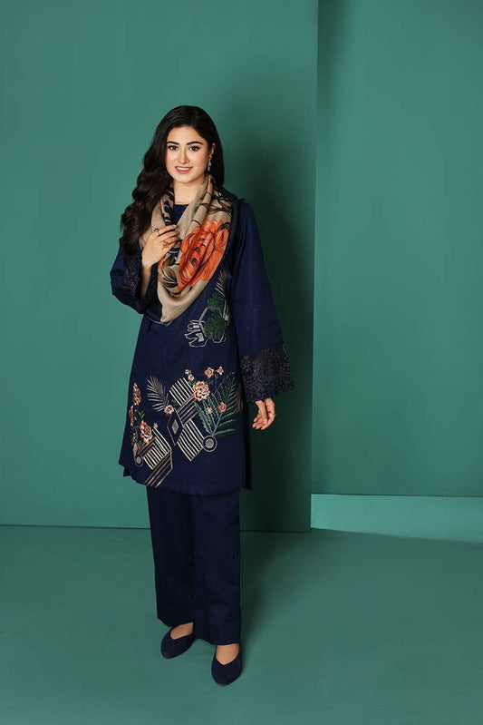 3PC-LAWN EMBROIDERED SUIT-VM3166