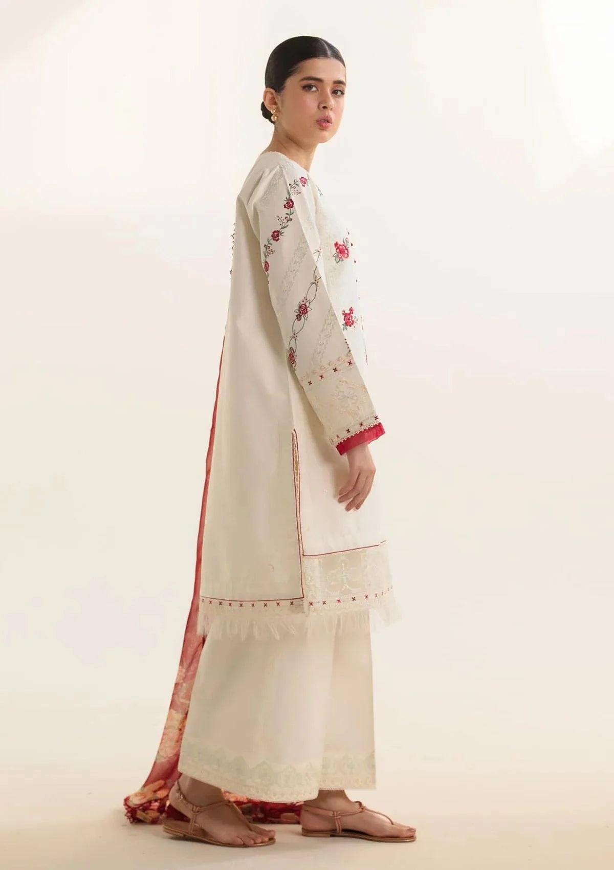 3PC-LAWN EMBROIDERED SUIT-CZV2#6A - AYRA-VM3175