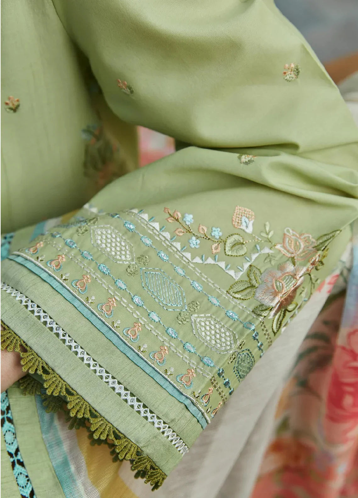 ZARA SHAHJAHAN-3PC LAWN-VM228
