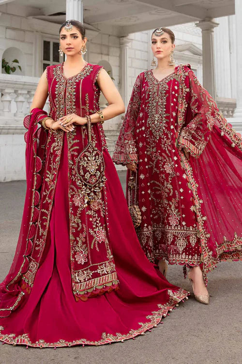 Unstitched Embroidered Chiffon Suit | MPC-24-107-VM363