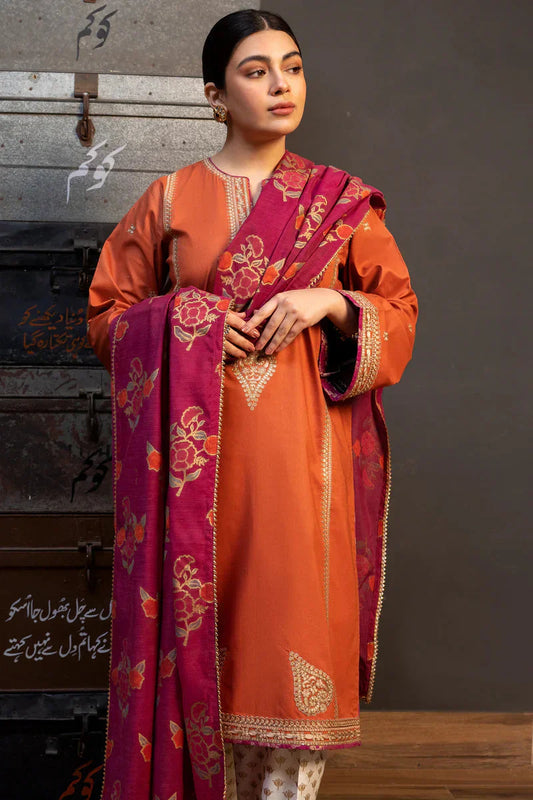 3PC-LAWN EMBROIDERED SUIT-KOKUM-VM3155