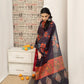 3PC-DHANAK EMBROIDERED SUIT-URGE-VM238