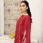 3PC-DHANAK EMBROIDERED SUIT-URGE-VM238