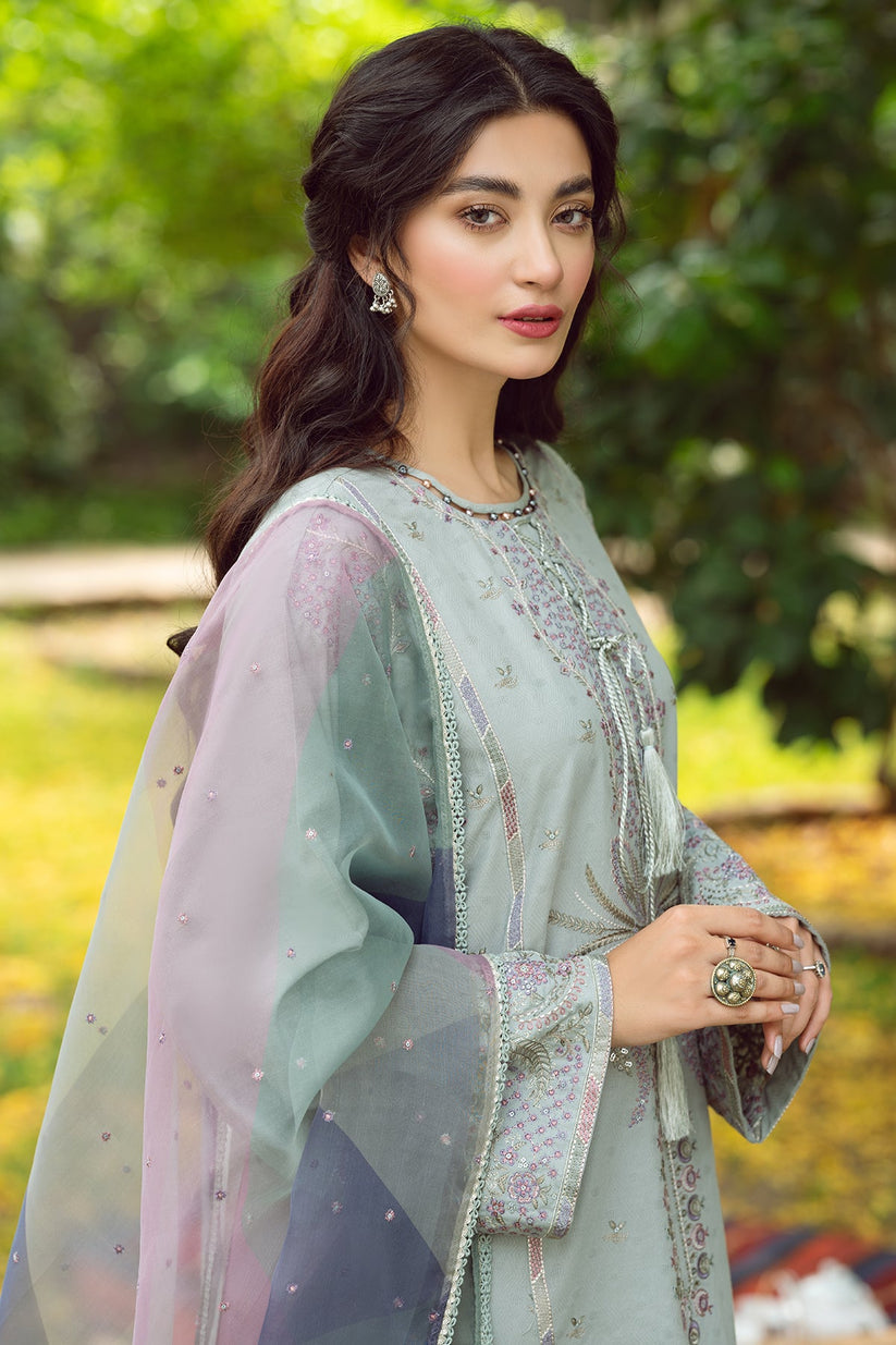 3PC-LAWN EMBROIDERED SUIT-JAZMIN-VM3167