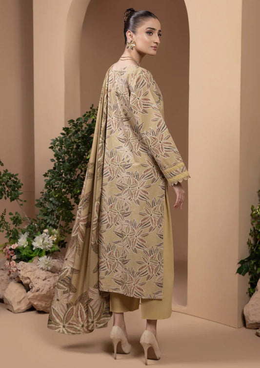 3 Piece Unstitched Printed Lawn Suit | BRQ-2516-A