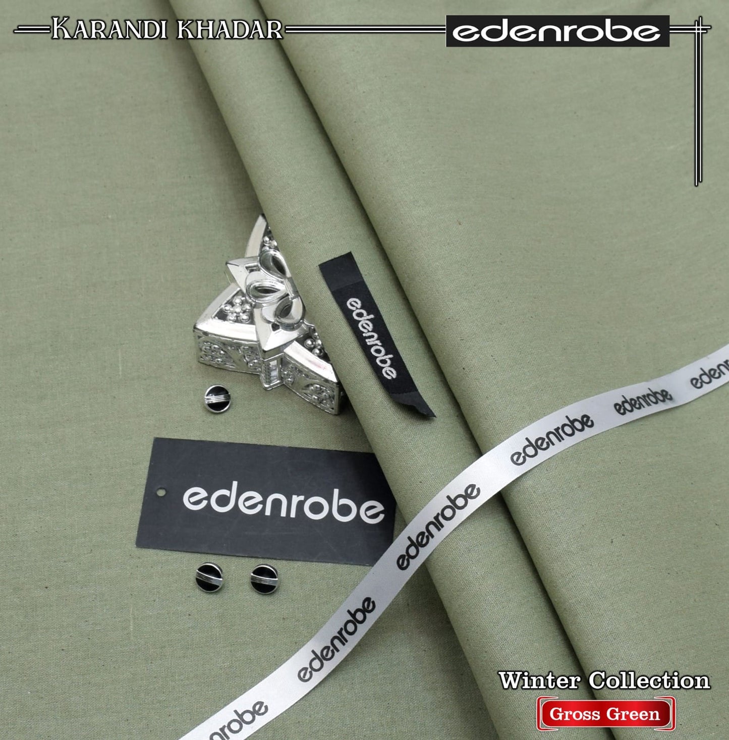 EDEN ROBE MEN (KARANDI KHADDAR)-VM352