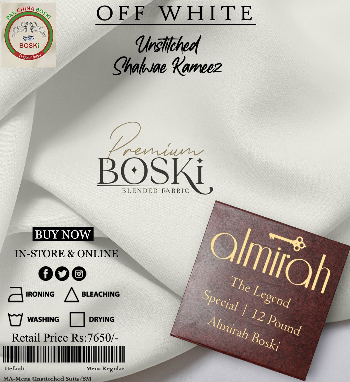 ALMIRAH MEN (BLENDED BOSKI 12 POUND)-VM350