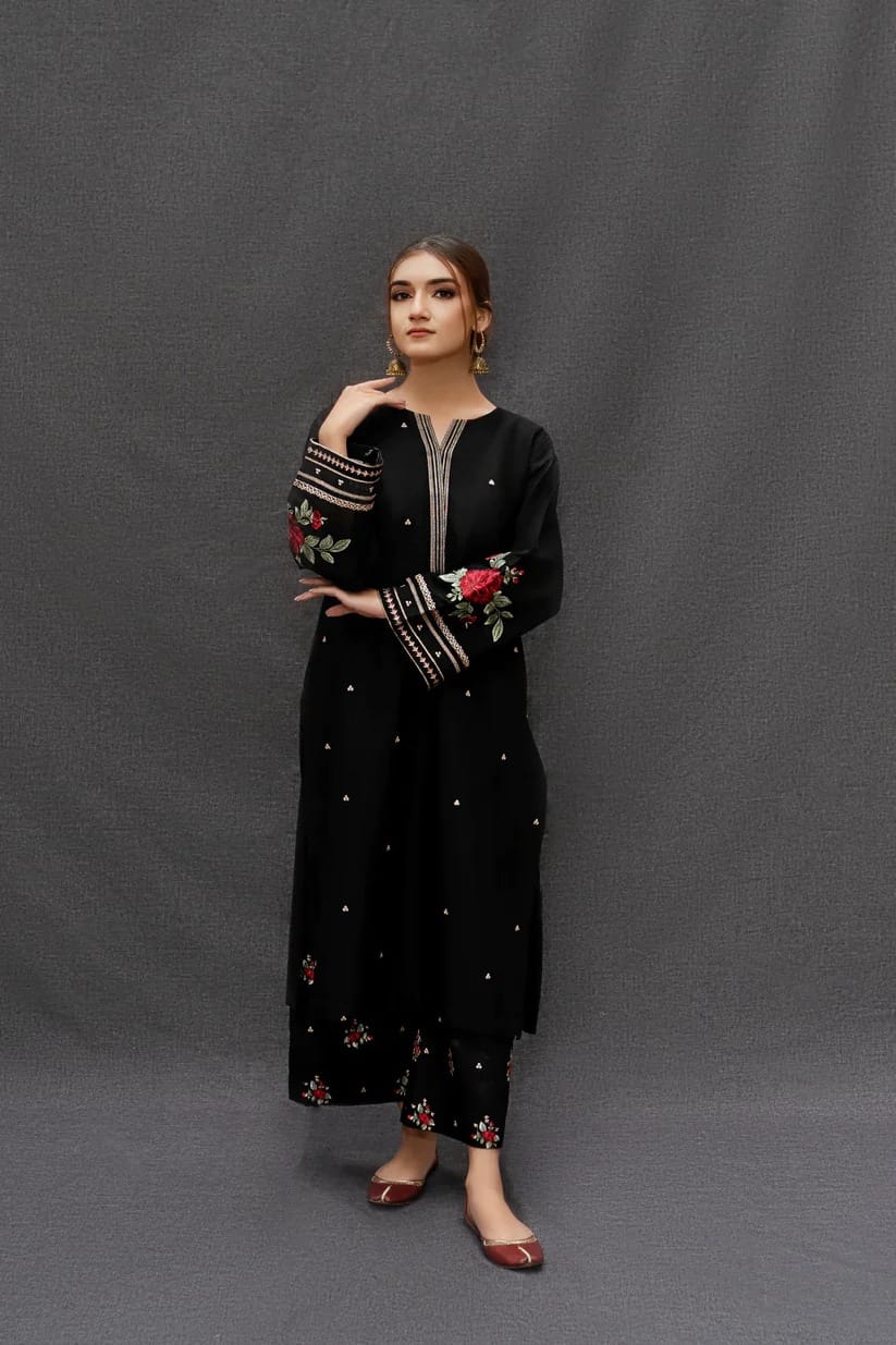 3PC-LAWN EMBROIDERED SUIT-MYSTIC-VM317