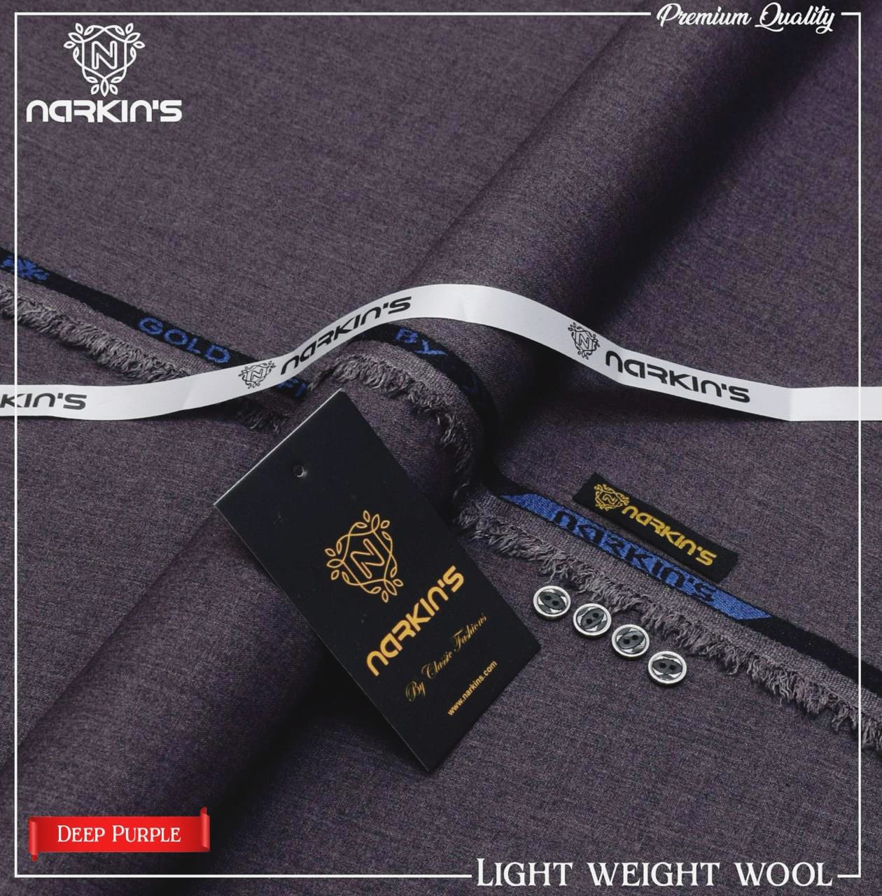 NARKINS MEN-(LIGHT WEIGHT WOOL)-VM344
