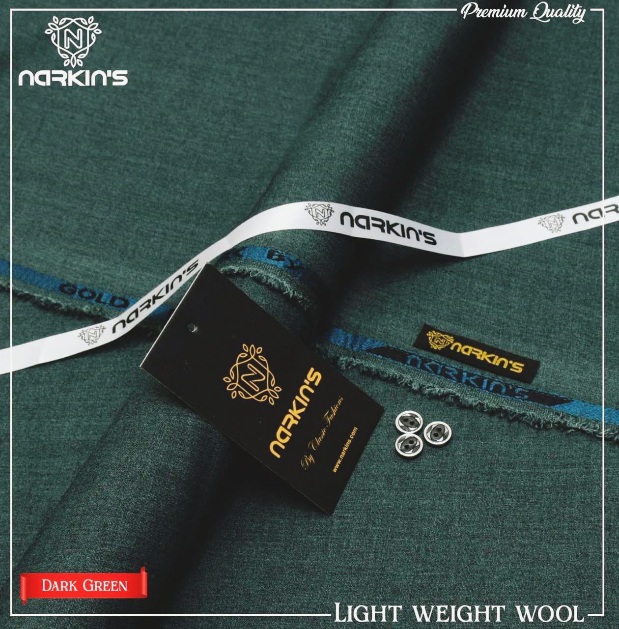 NARKINS MEN-(LIGHT WEIGHT WOOL)-VM344