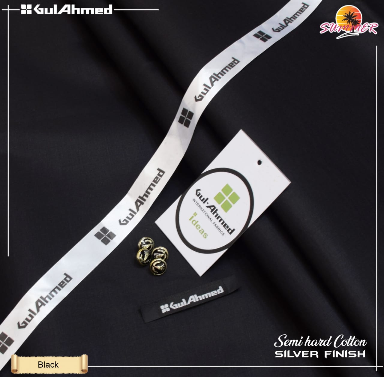 GUL AHMED MEN-(SEMI HARD COTTON)-VM343