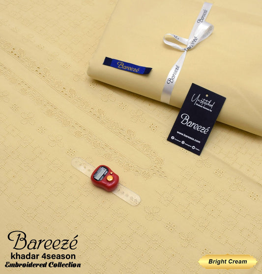 BAREEZE MEN LUXURY KHADDAR (EMBROIDERED)-VM342
