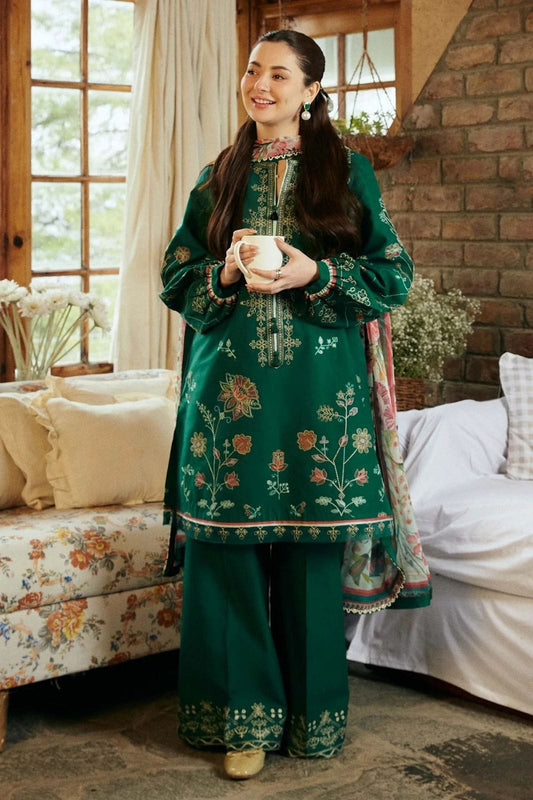 3PC-LAWN EMBROIDERED SUIT-COCO-VM3202