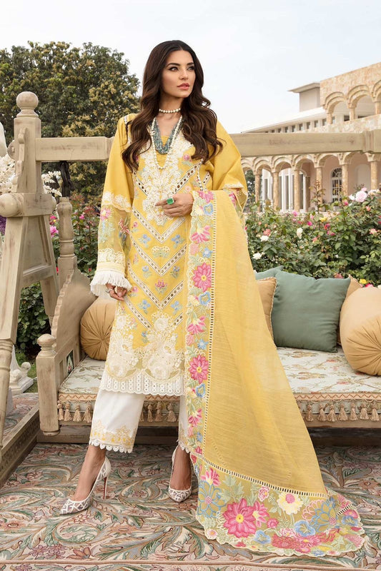 3PC LAWN-CRIMSON-VM3184