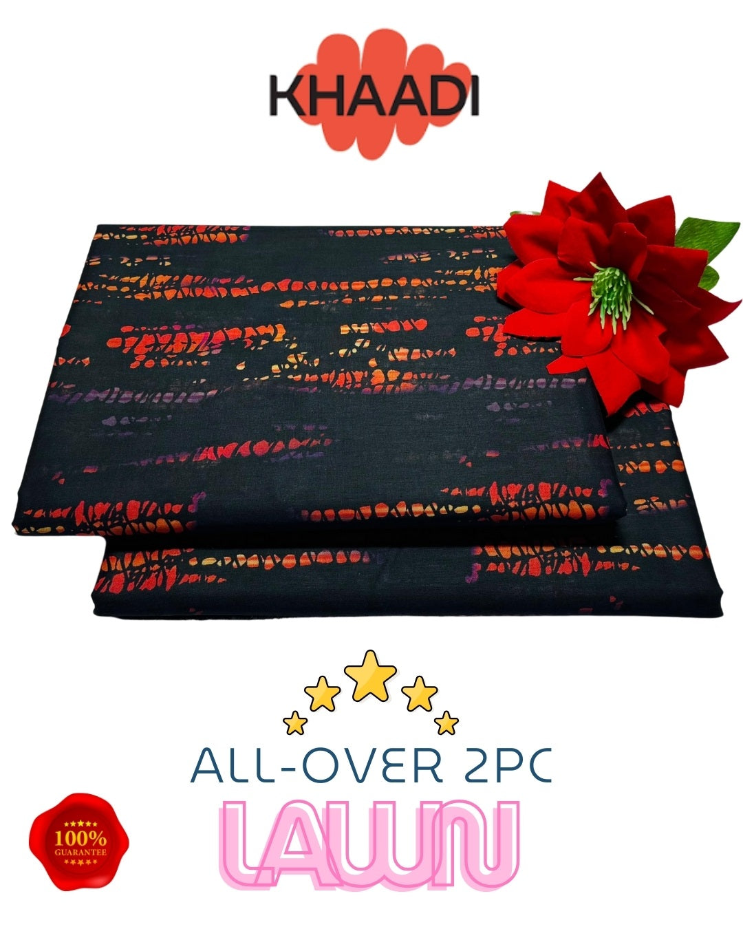 2PC Lawn suit-VM1140