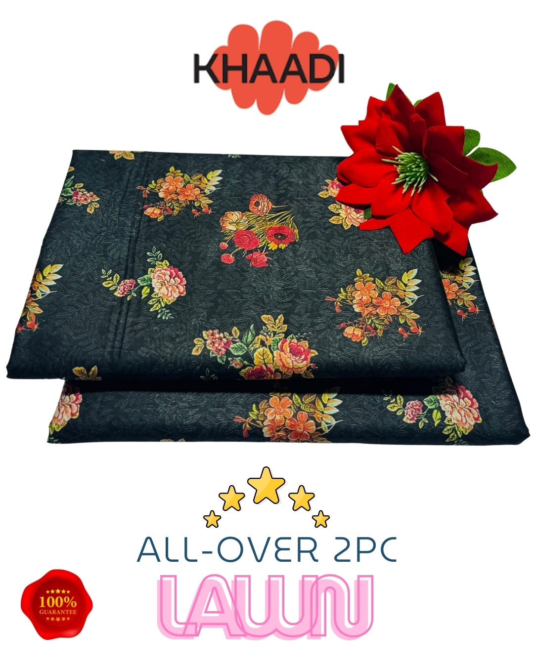 2PC Lawn suit-VM1136