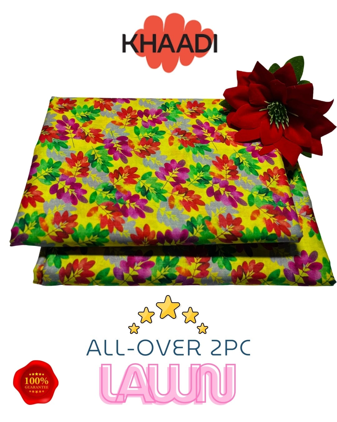 2PC Lawn suit-VM1133