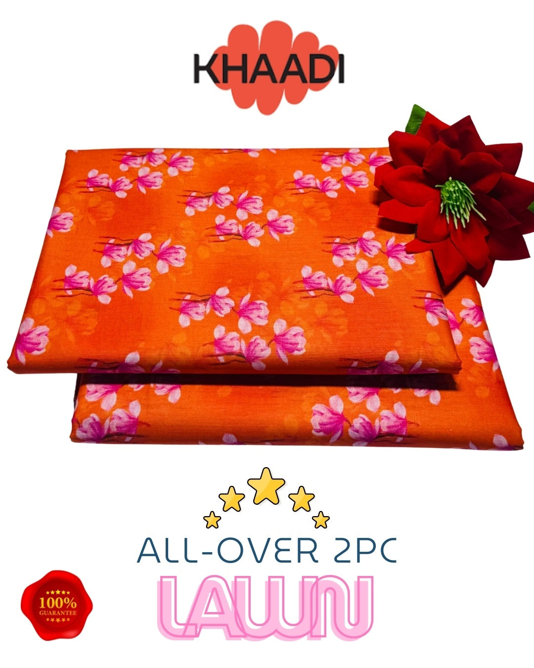 2PC Lawn suit-VM1134