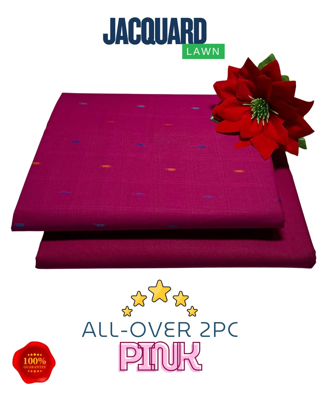 JACQUARD LAWN 2PC (DOTTED)-VM1011
