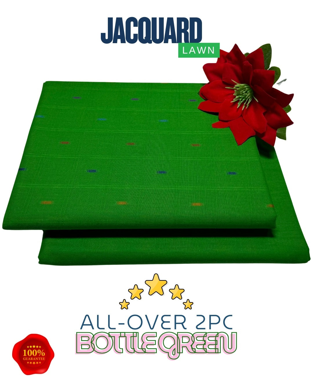 JACQUARD LAWN 2PC (DOTTED)-VM1011