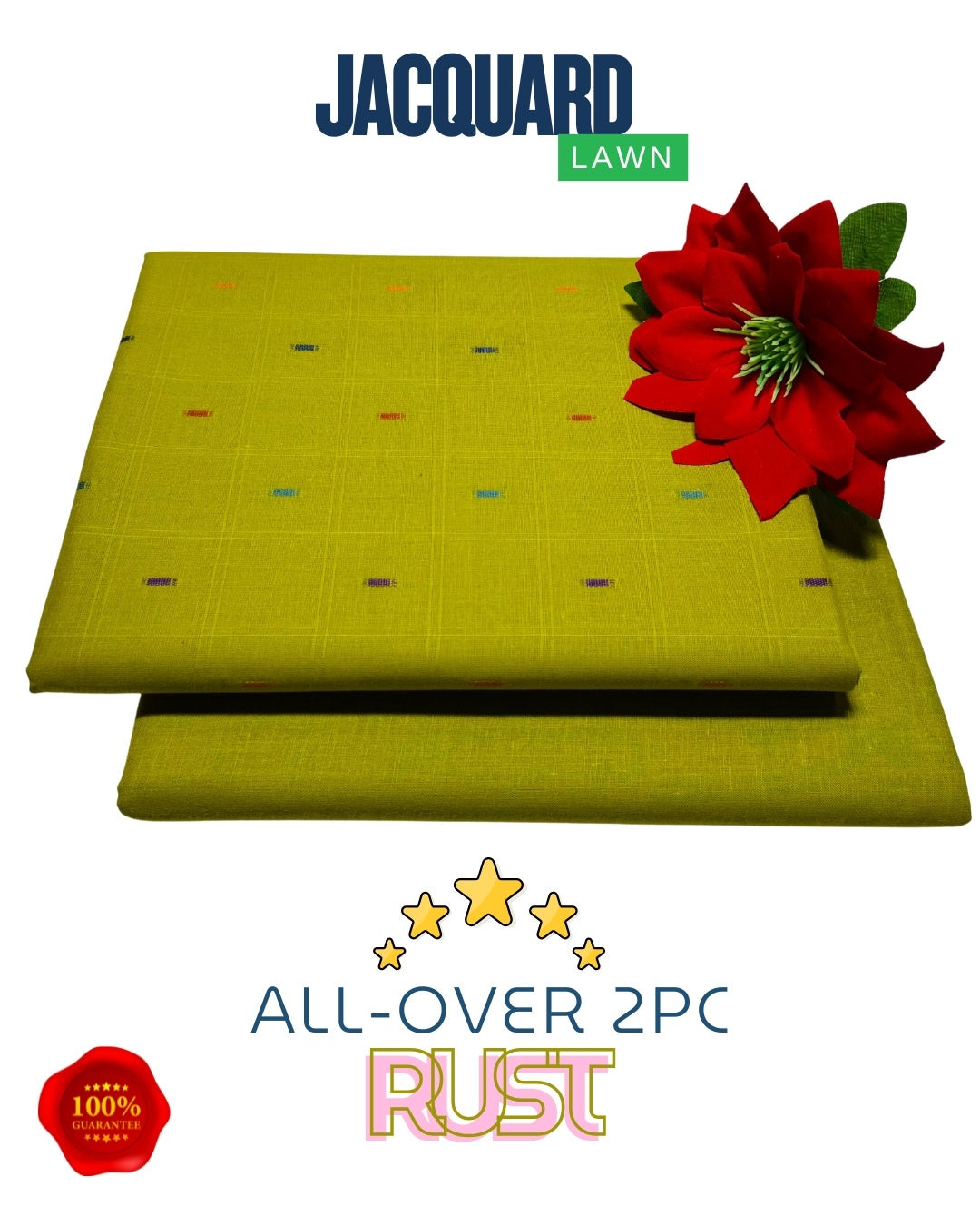 JACQUARD LAWN 2PC (DOTTED)-VM1011