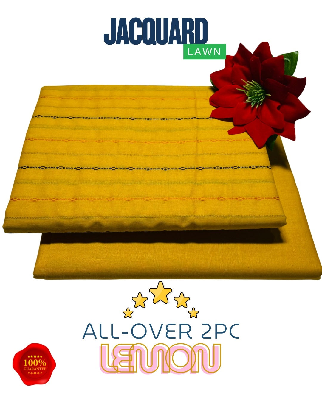 JACQUARD LAWN 2PC (LINING)-VM1010