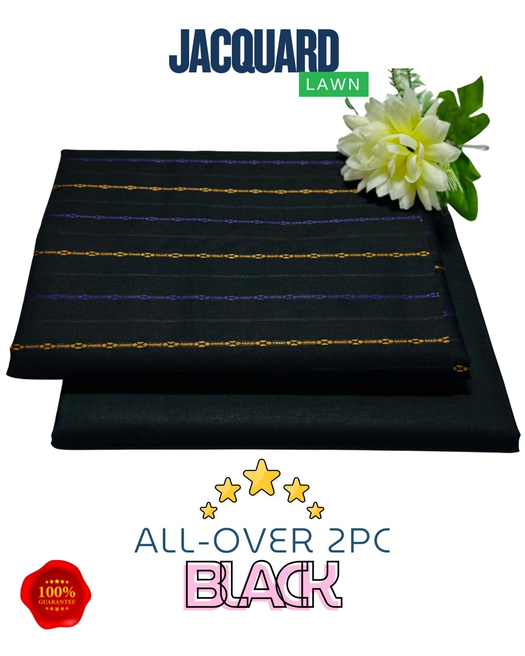 JACQUARD LAWN 2PC (LINING)-VM1010