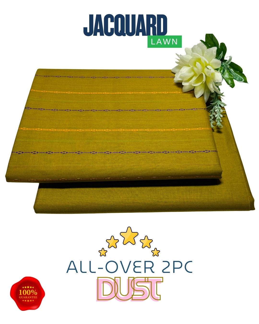 JACQUARD LAWN 2PC (LINING)-VM1010