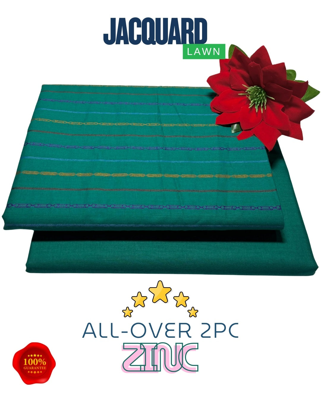 JACQUARD LAWN 2PC (LINING)-VM1010
