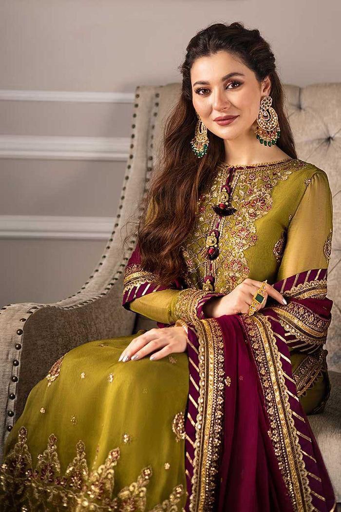 3PC CHIFFON-ASIM JOFA-VM3187