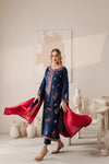 3PC-LAWN EMBROIDERED SUIT-VINTAGE-VM3181