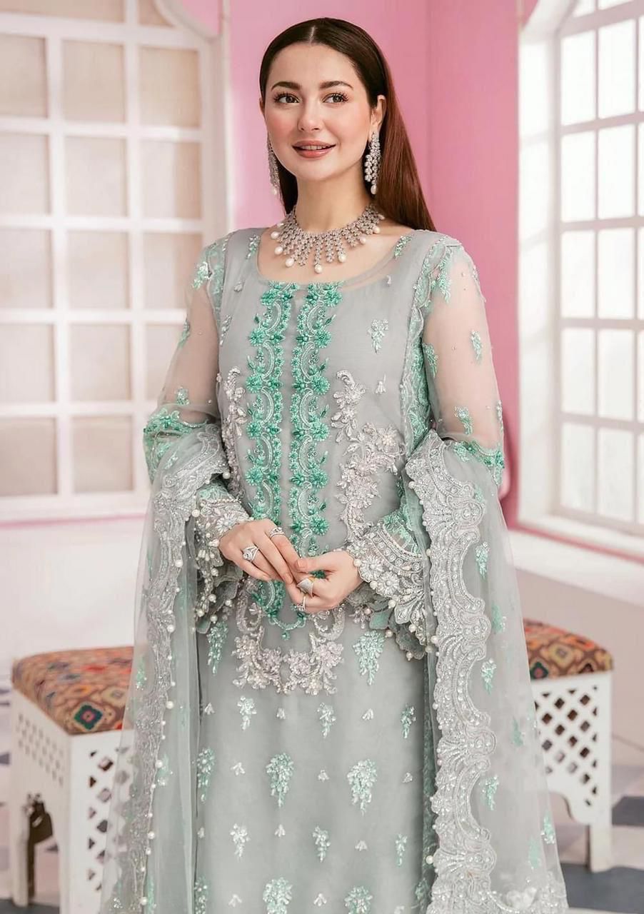 3PC ORGANZA-ELAAF-VM3182