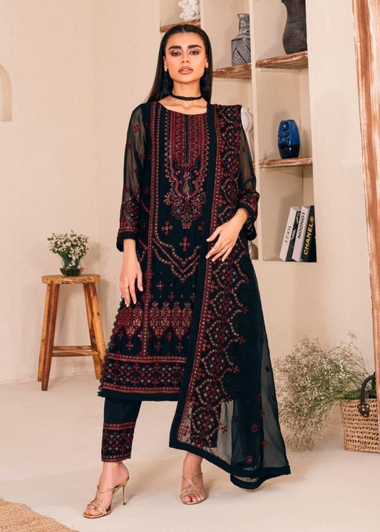 3PC CHIFFON-NOORMA KAAMAL-VM3185
