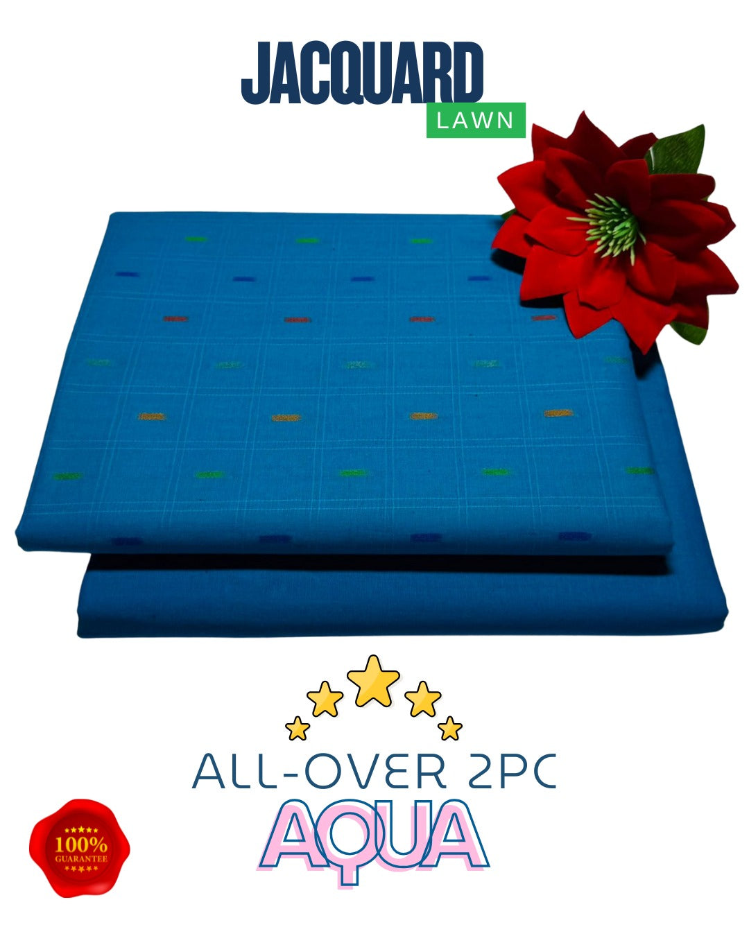 JACQUARD LAWN 2PC (DOTTED)-VM1011