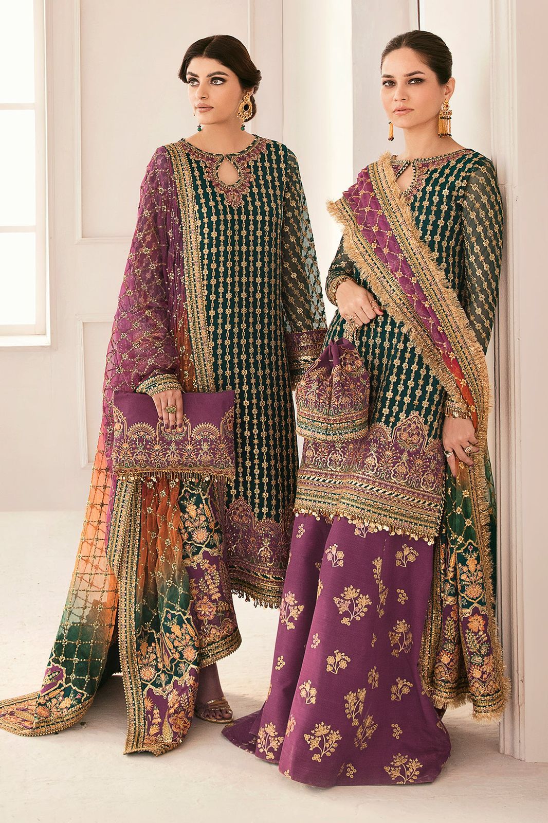 Unstitched Embroidered- BAROQUE-VM392