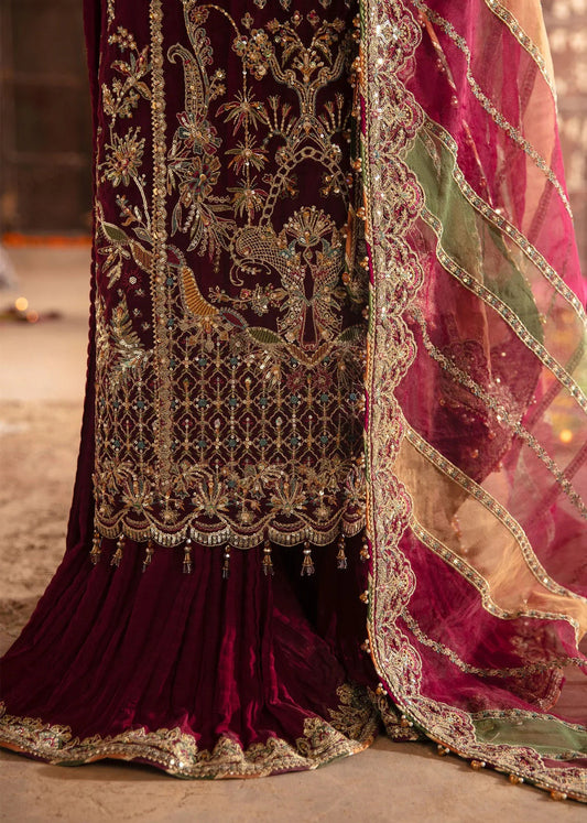 Unstitched Embroidered-FALAK-VM390