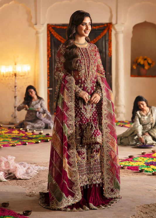 Unstitched Embroidered-FALAK-VM390