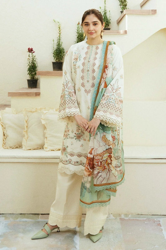 3PC-LAWN EMBROIDERED SUIT-COCO-VM237