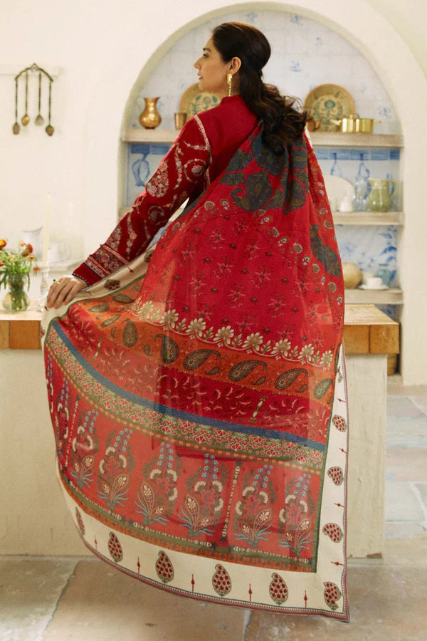 ZARA SHAHJAHAN-3PC LAWN-VM245