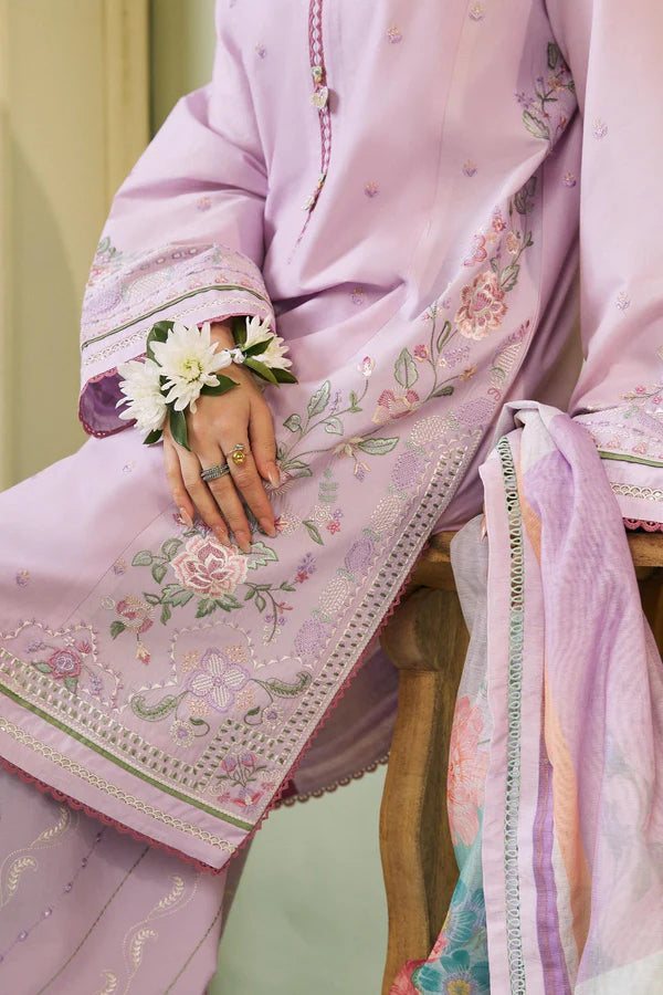 ZARA SHAHJAHAN-3PC LAWN-VM229