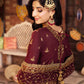 AJCD-09 EMBROIDERED TWISTED SILK 3 PCS-VM1013