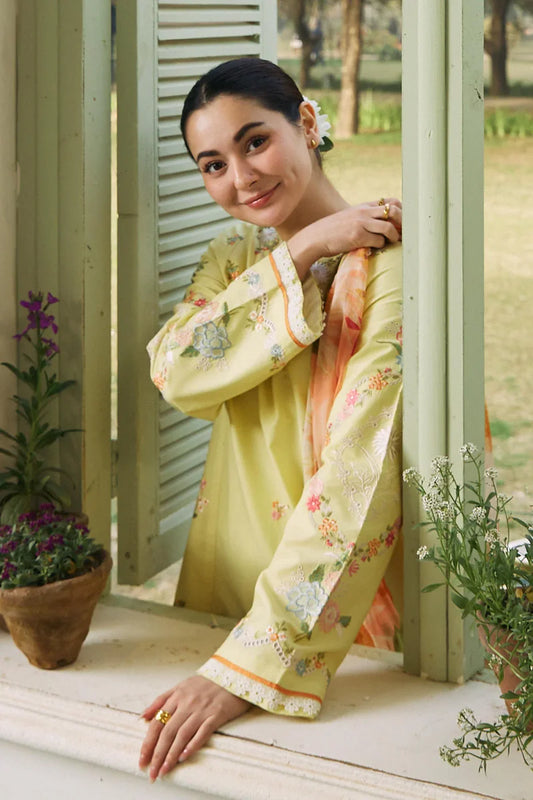 3PC-LAWN EMBROIDERED SUIT-COCO-VM3178