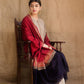 3PC- EMBROIDERED DHANAK-VM104